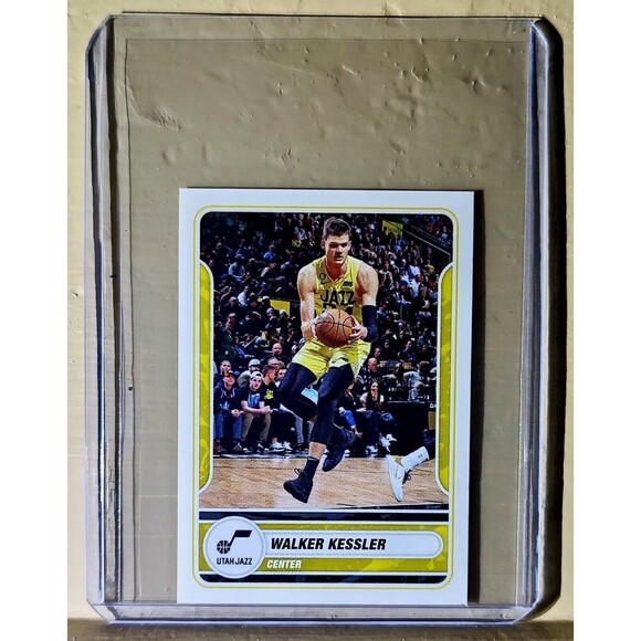 2023-24 Walker Kessler Panini NBA Basketball #481 Sticker Utah Jazz - Picture 1 of 2